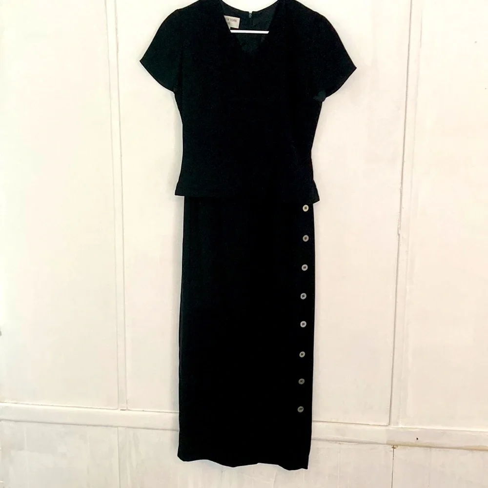 Jones New York Woman Grandma Office Evening Party Boho Dance Dress Size 4 - Picture 3 of 15